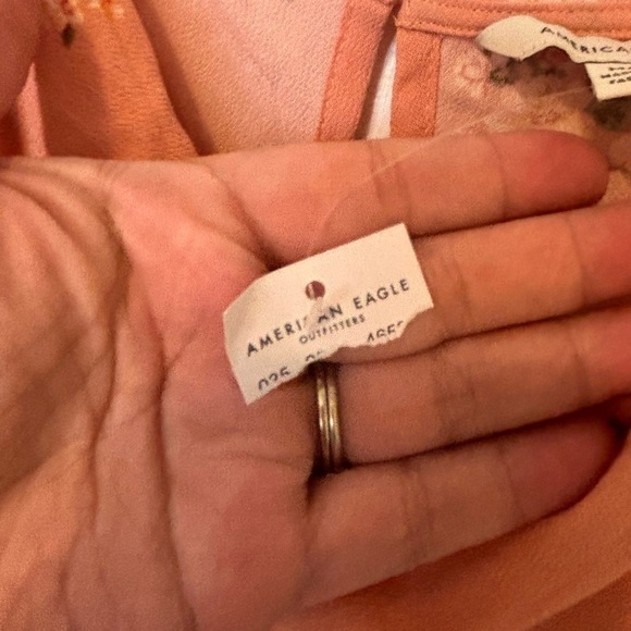 American Eagle tank top. Blush with floral pattern. NWT! Medium - Picture 4 of 13